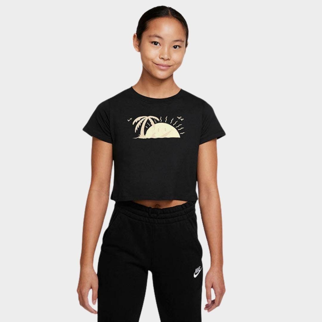 NIKE SPORTSWEAR GIRLS SUN SWOOSH CROP