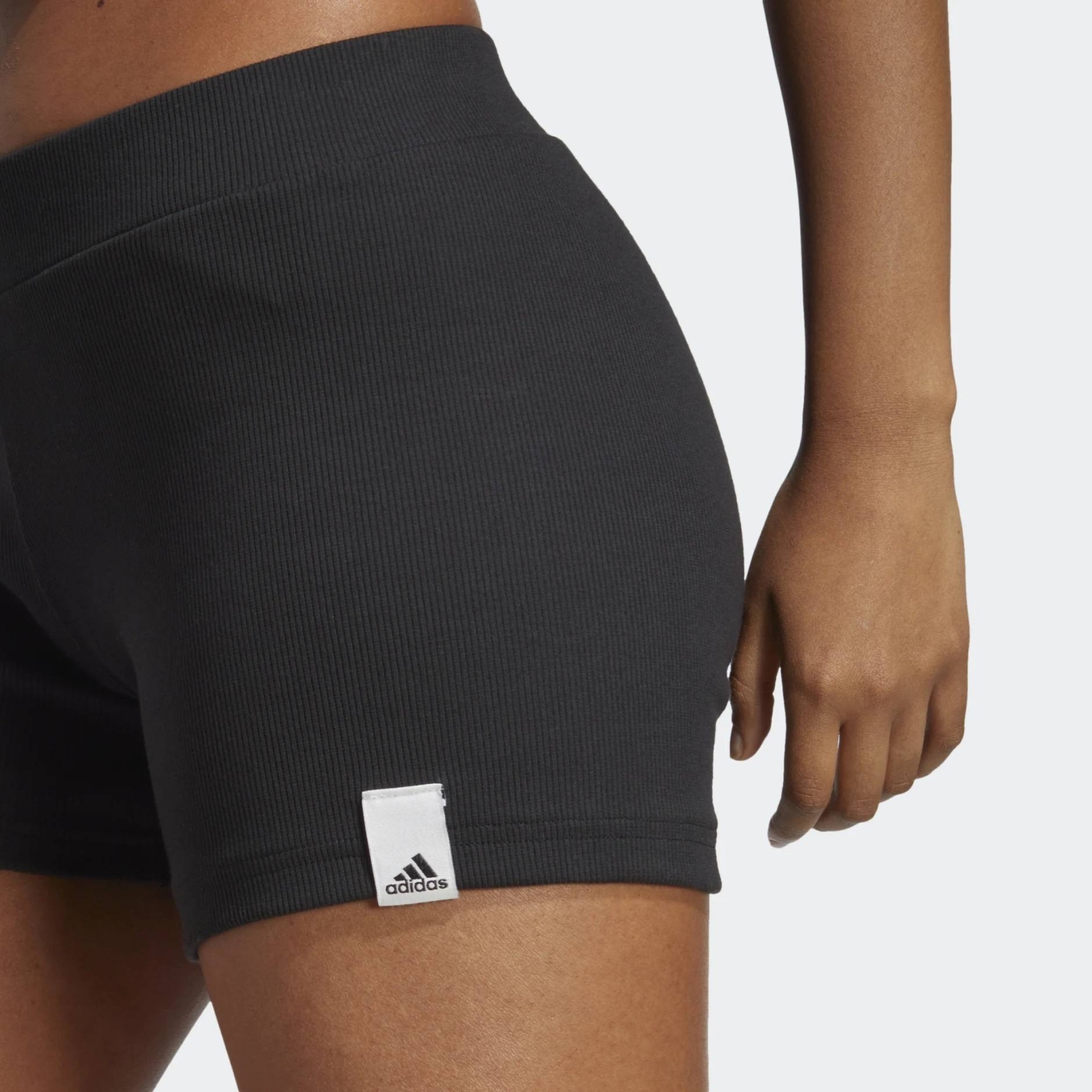 ADIDAS WOMEN'S LOUNGE RIB SHORT