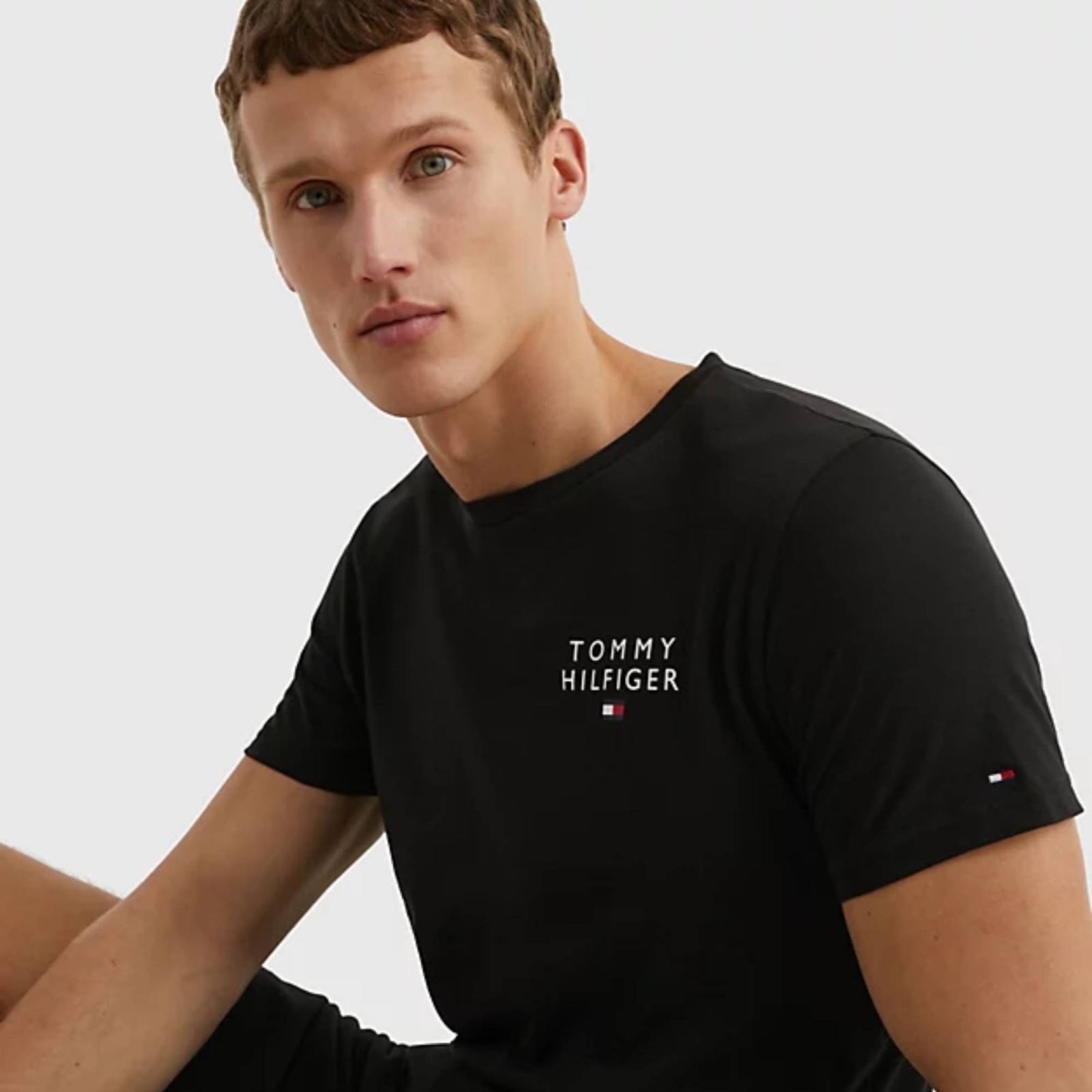 TOMMY CN SHORT SLEEVE TEE LOGO