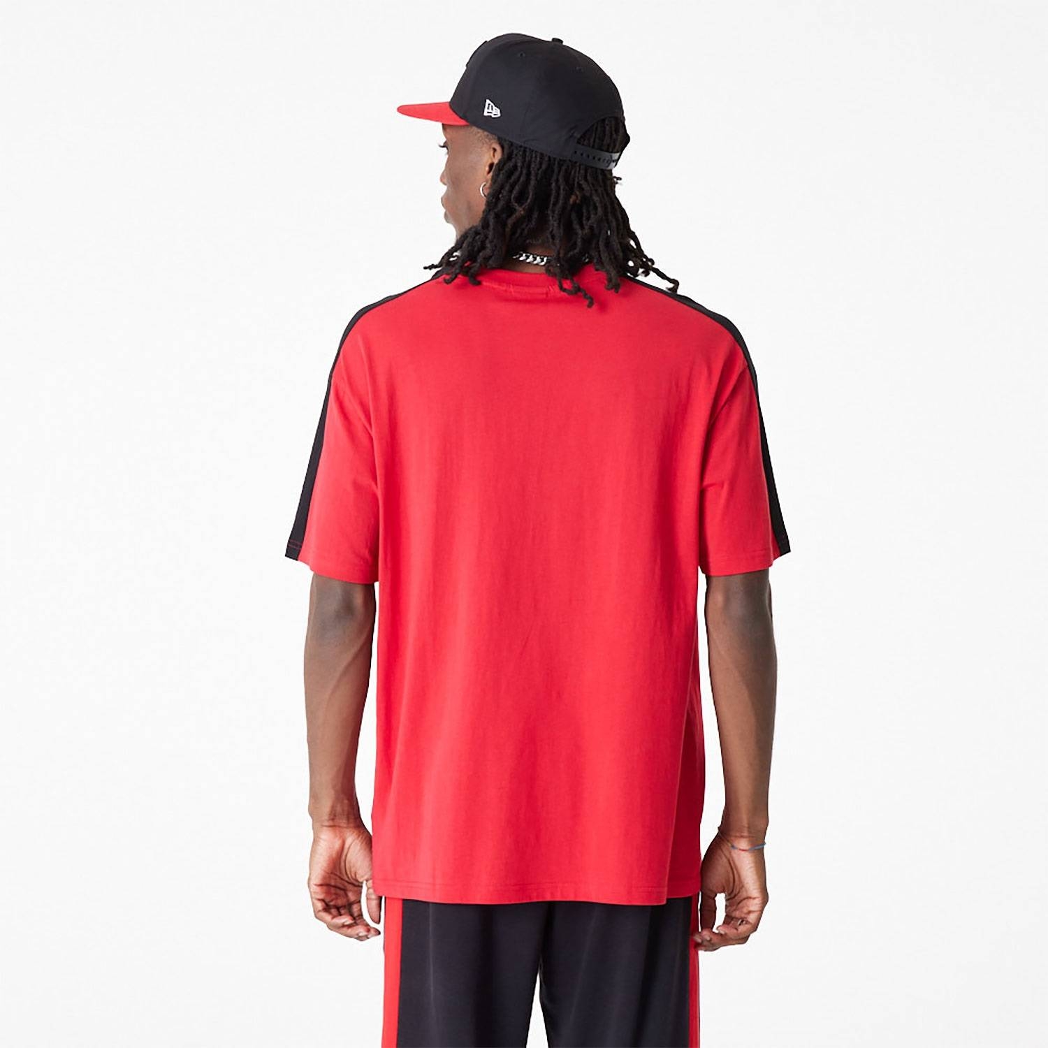 NEW ERA NBA COLOUR BLOCK TEE CHICAGO BULLS