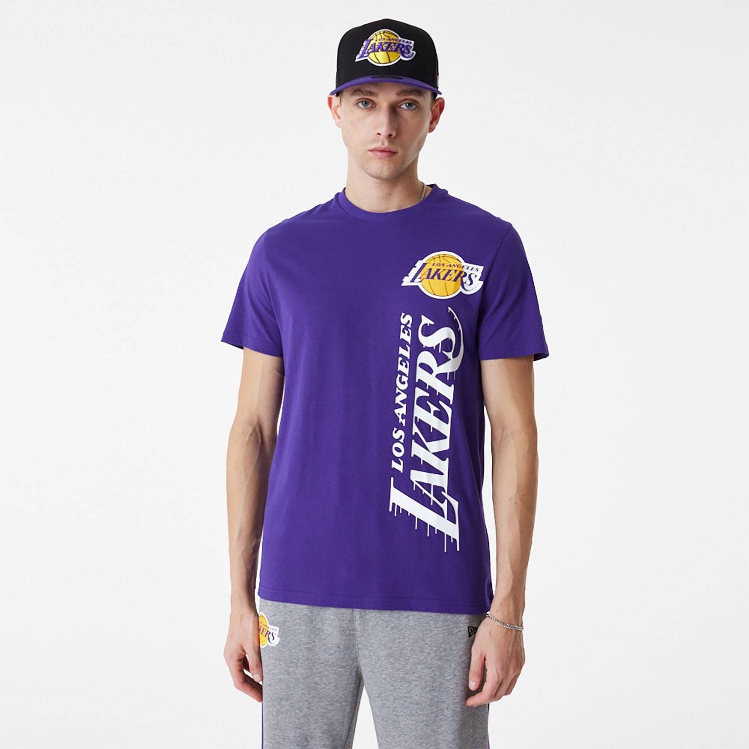 NEW ERA NBA TEAM COLOUR TEE LOS ANGELES LAKERS