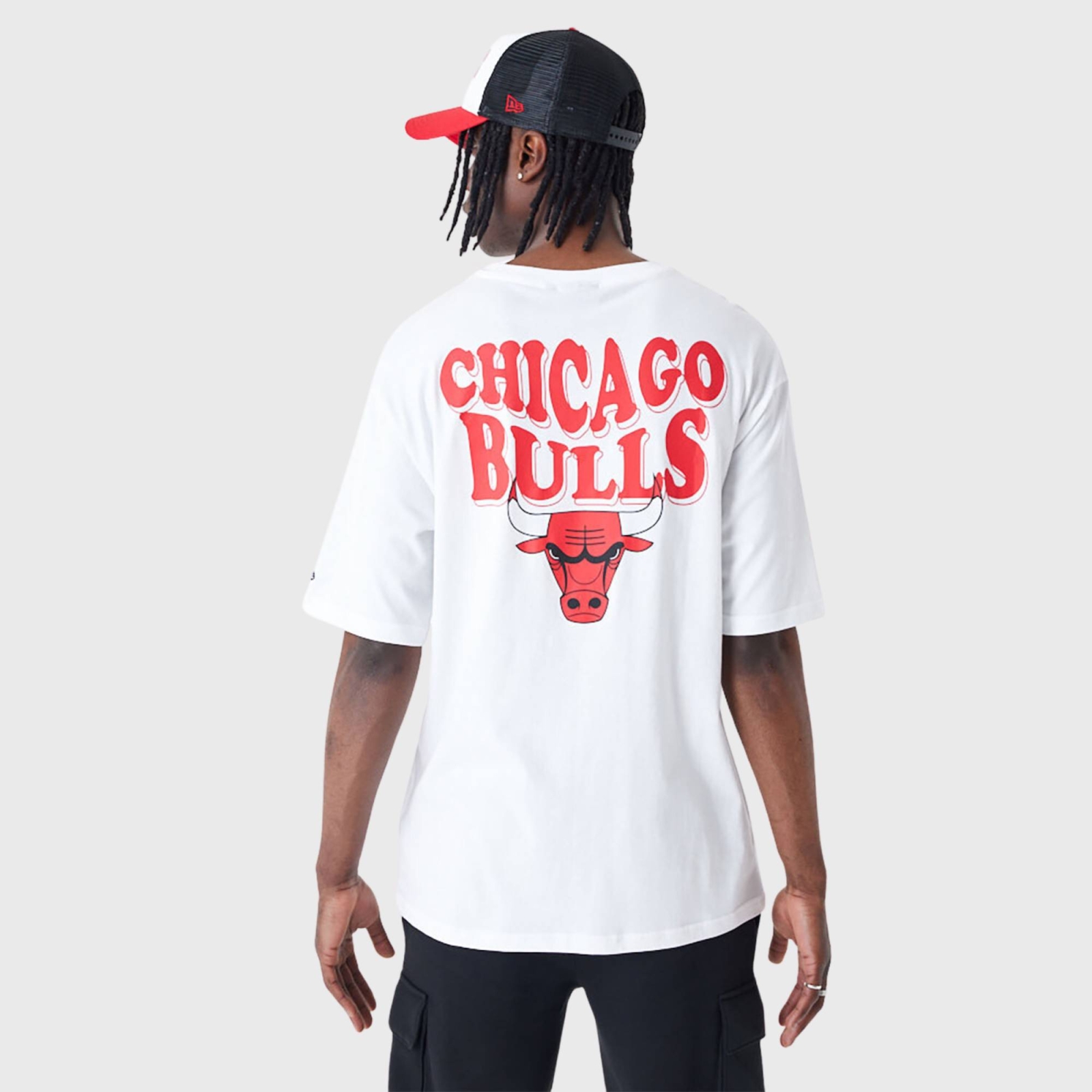 NEW ERA CHICAGO BULLS NBA SCRIPT TEE