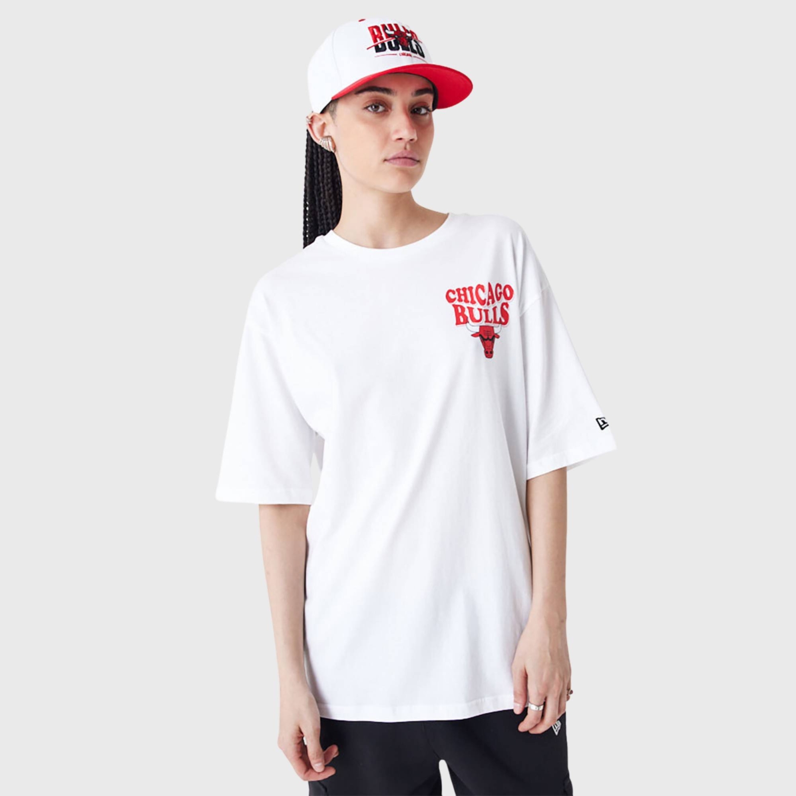 NEW ERA CHICAGO BULLS NBA SCRIPT TEE