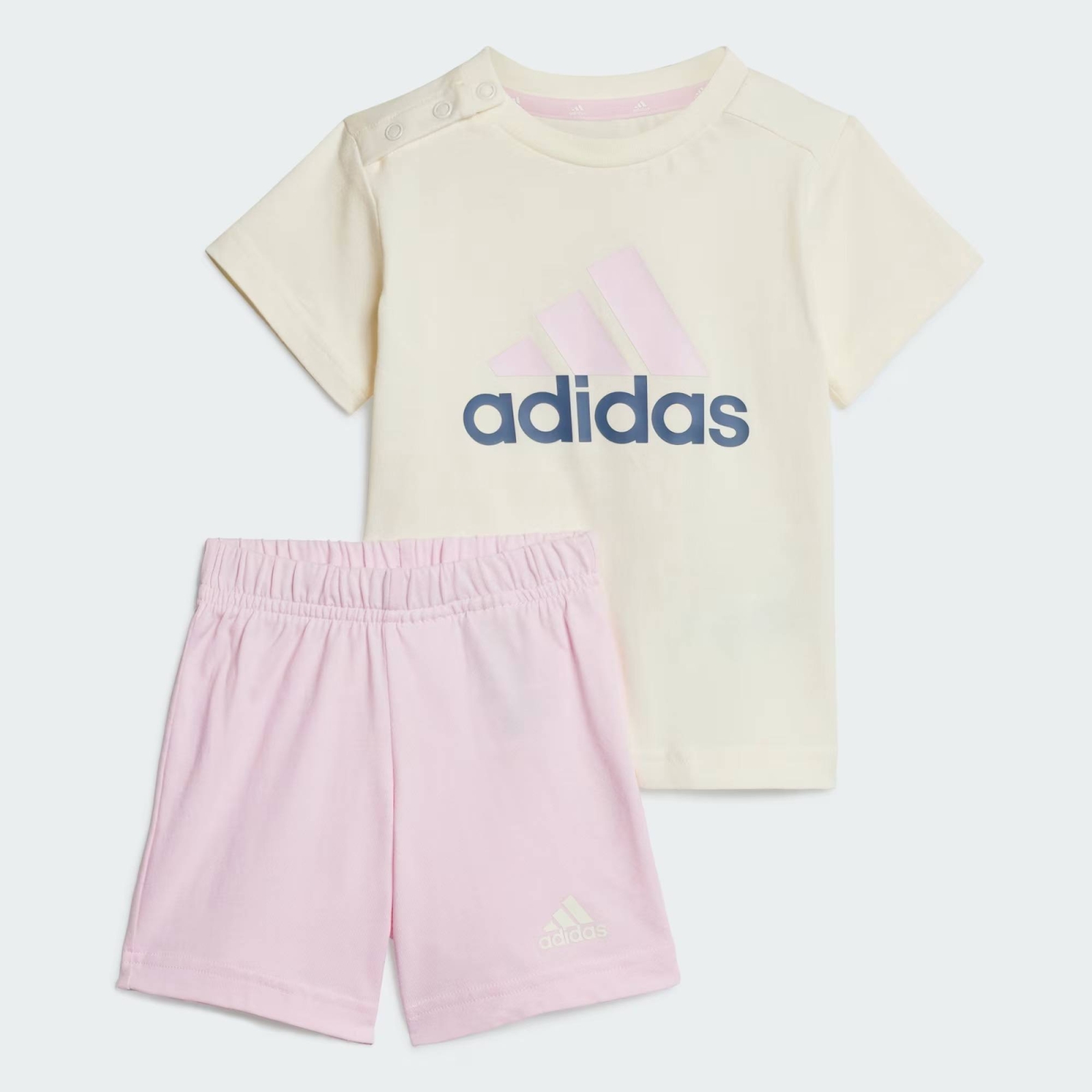 ADIDAS INFANTS BIG LOGO TEE SET