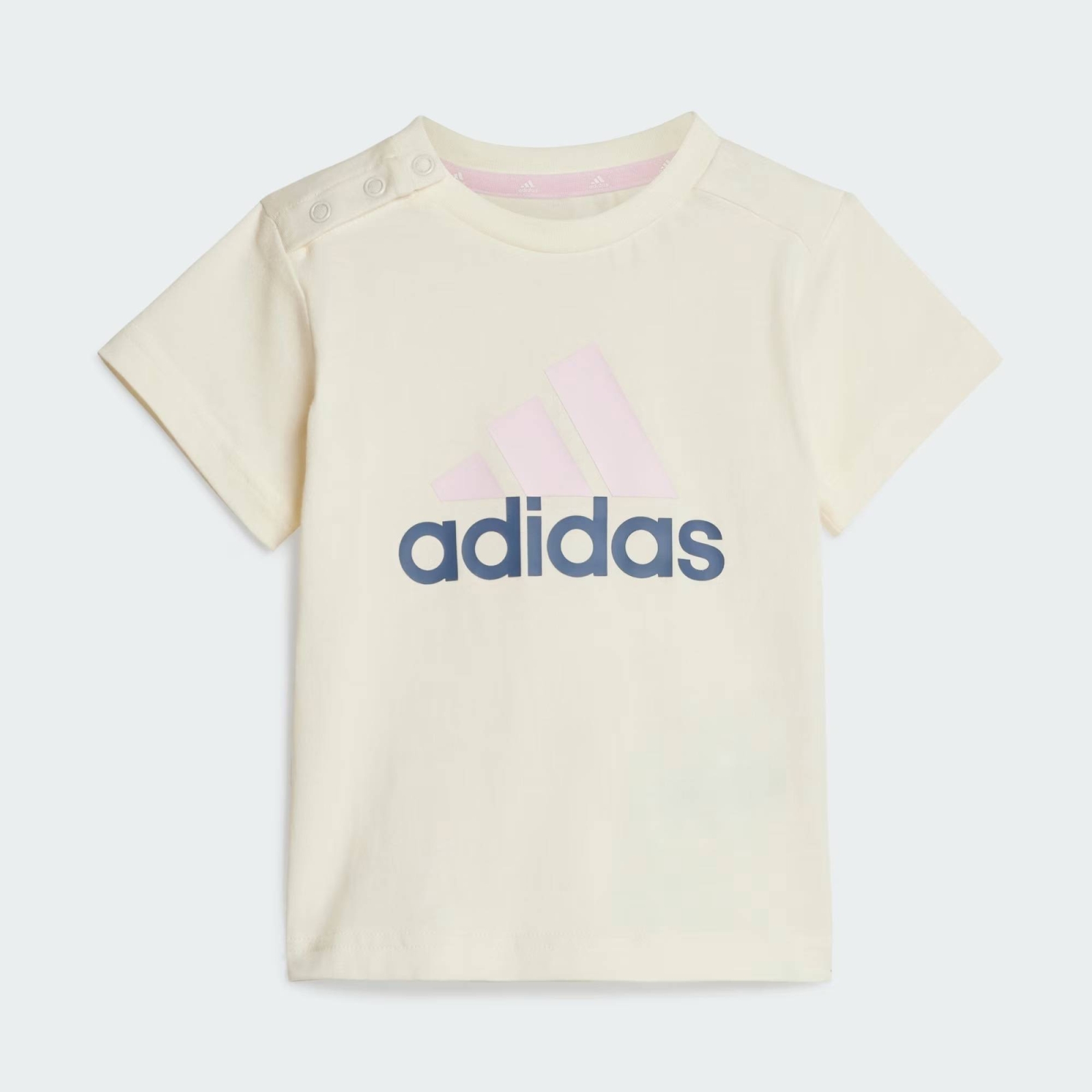 ADIDAS INFANTS BIG LOGO TEE SET