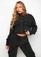 GYM KING UTILITY CROP HIGH NECK