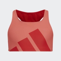 ADIDAS BIG LOGO GIRLS SWIM SUIT