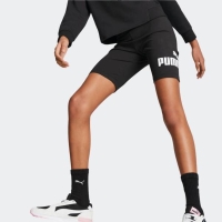 PUMA ESSENTIAL+  LOGO SHORT LEGGINGS GIRLS