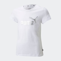 PUMA ESSENTIAL+  LOGO TEE GIRLS