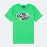 CHAMPION BOYS NEON SPRAY T-SHIRT