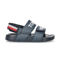 TOMMY HILFIGER LOGO VELCRO SANDAL