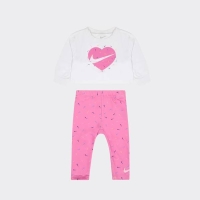 NIKE ALL OVER PRINT TEE & LEGGING SET INFANTS