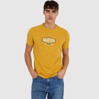 GUESS BOX CRACK LOGO T-SHIRT