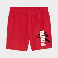 PUMA ESS+ LOGO LAB PUMA WOVEN SHORTS