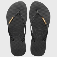 HAVAIANAS SLIM LOGO METALLIC