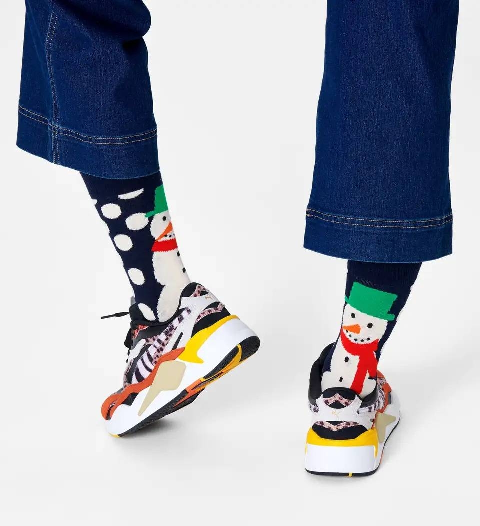 HAPPY SOCKS JUMBO SNOWMAN SOCK