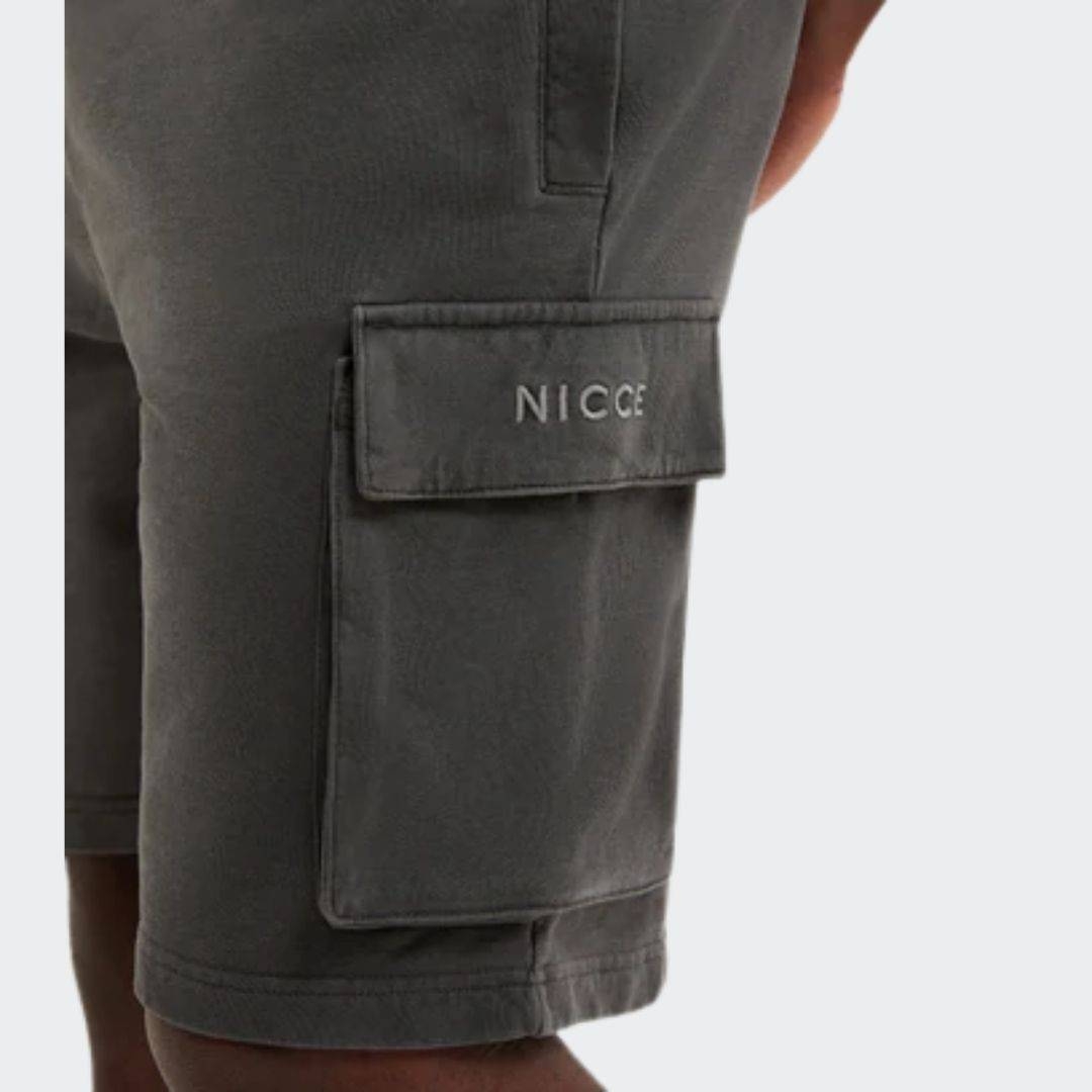 NICCE GARMENT DYE MERCURY JOG SHORTS