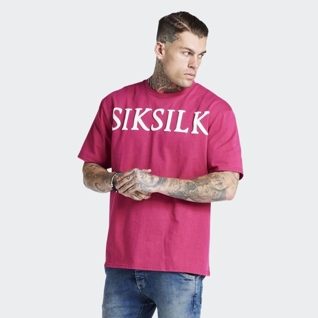 SIKSILK DROP SHOULDER RELAXED FIT TEE