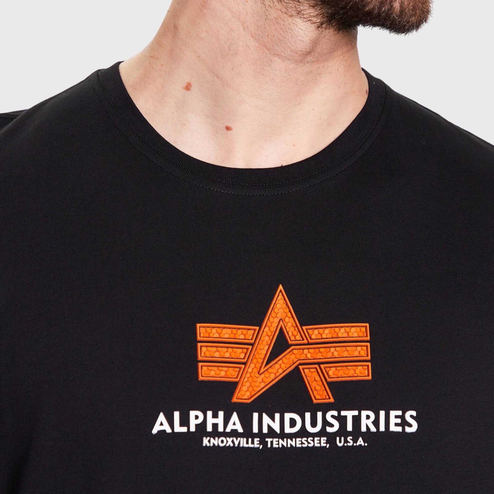 ALPHA INDUSTRIES BASIC T-SHIRTRUBBER