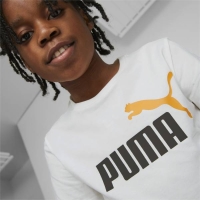 PUMA ESSENTIAL+  2 COLORS LOGO TEE BOYS