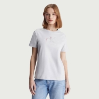 CALVIN KLEIN DIFFUSED MONOLOGO REGULAR TEE