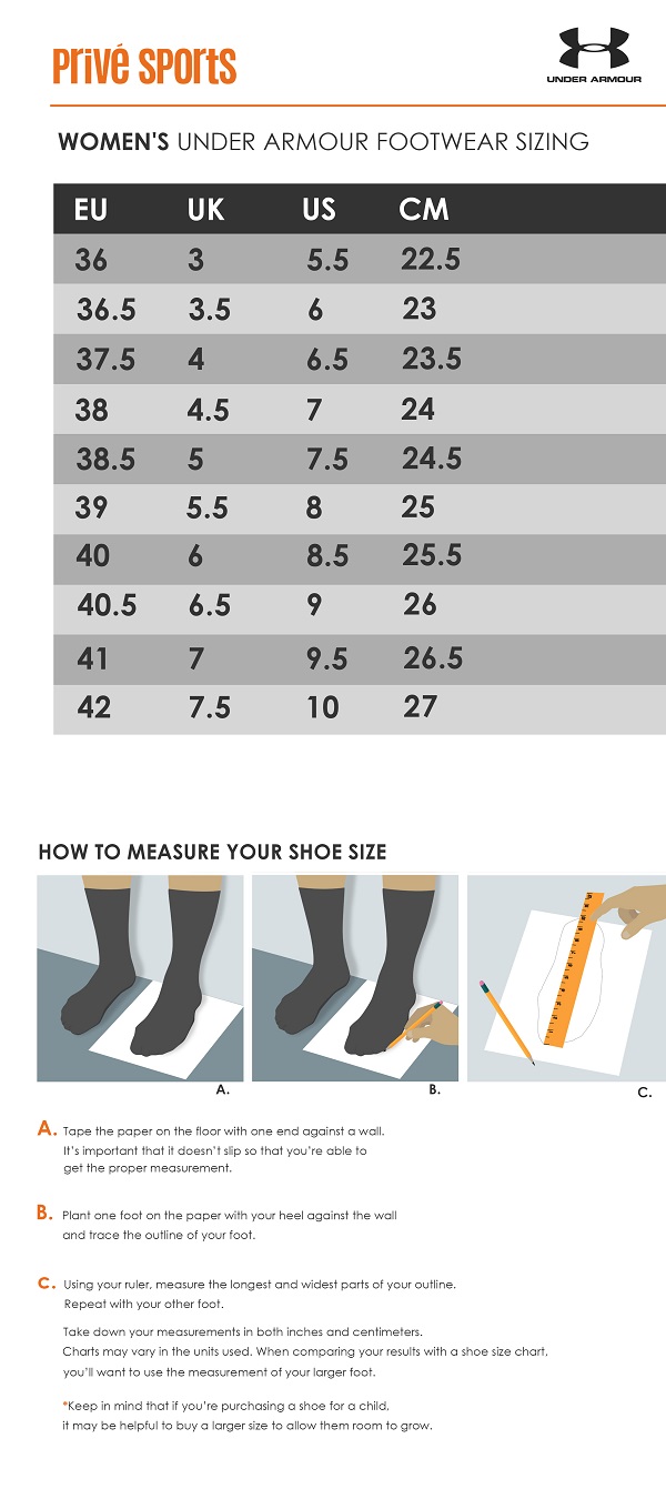 Sizecharts