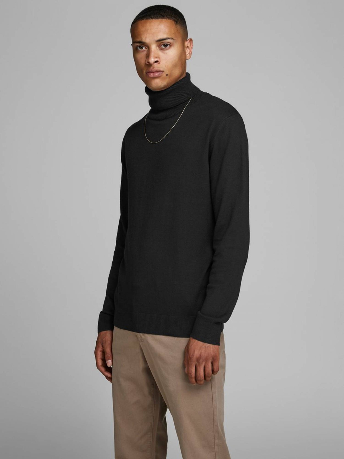 JACK AND JONES EMIL ROLL NECK KNIT