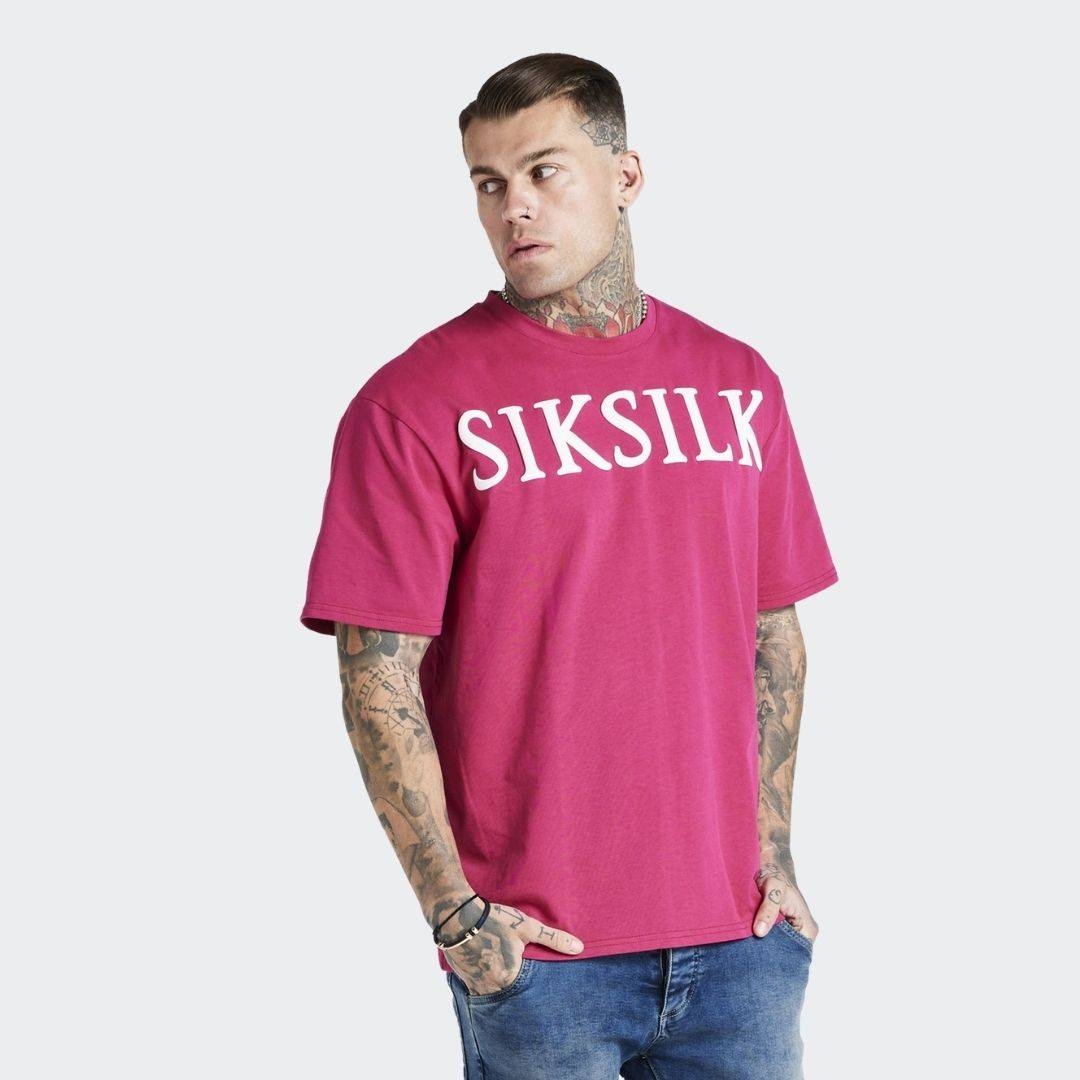 SIKSILK DROP SHOULDER RELAXED FIT TEE