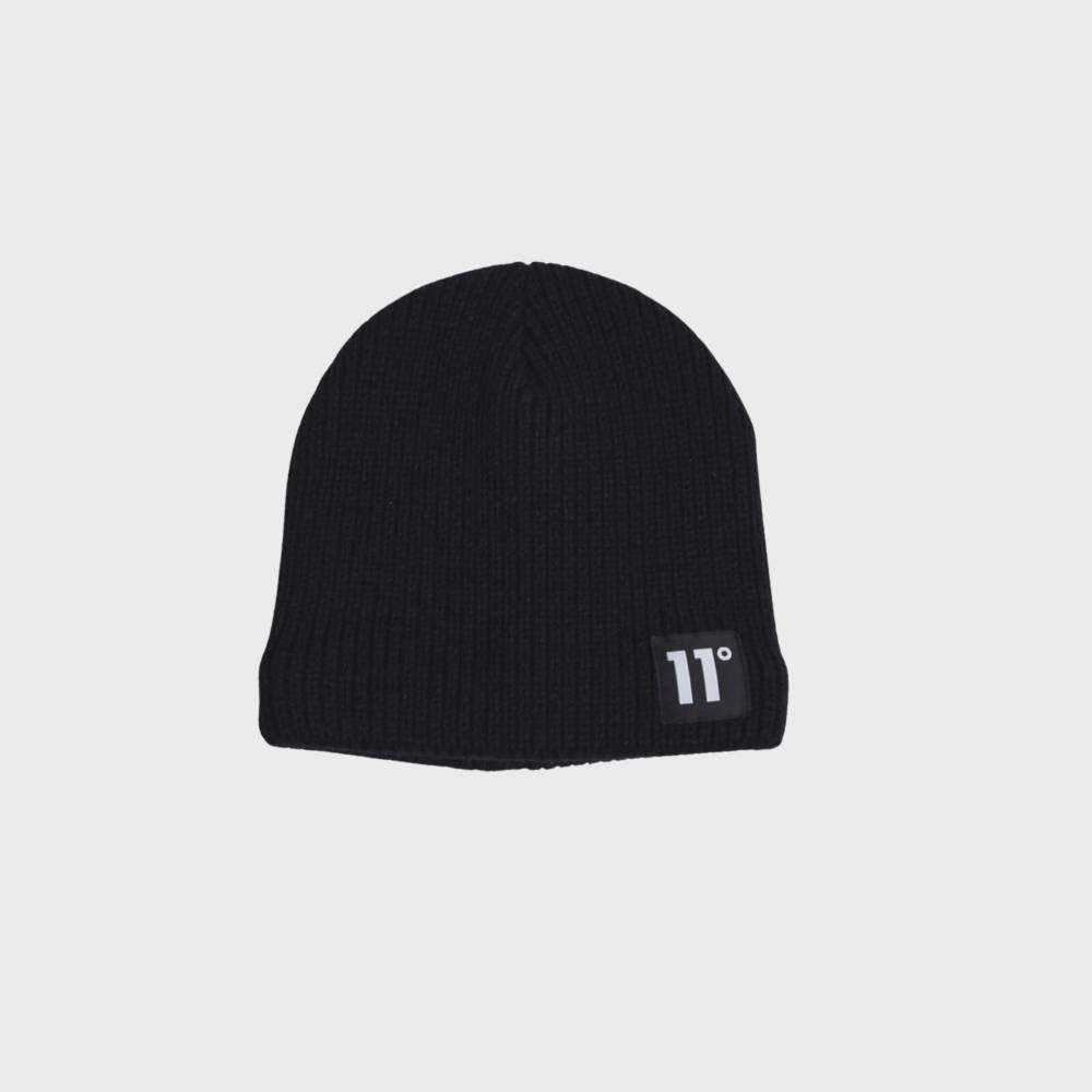 11 DEGREES FLEECE LINED KNITTED BEANIE