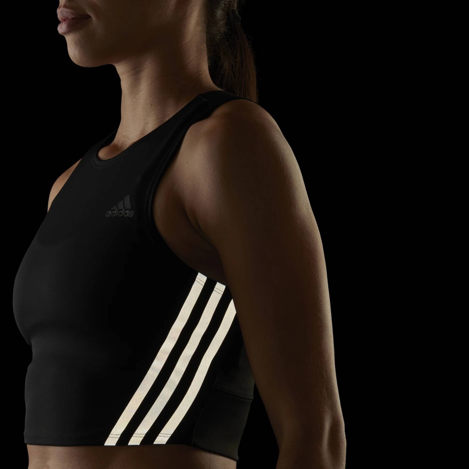 ADIDAS WOMEN'S 3 STRIPES COOL TANK