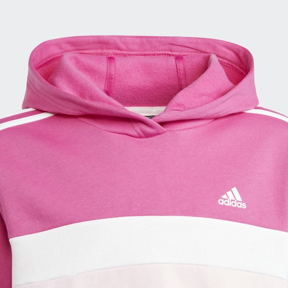 ADIDAS GIRLS 3 STRIPES FLEECE SET