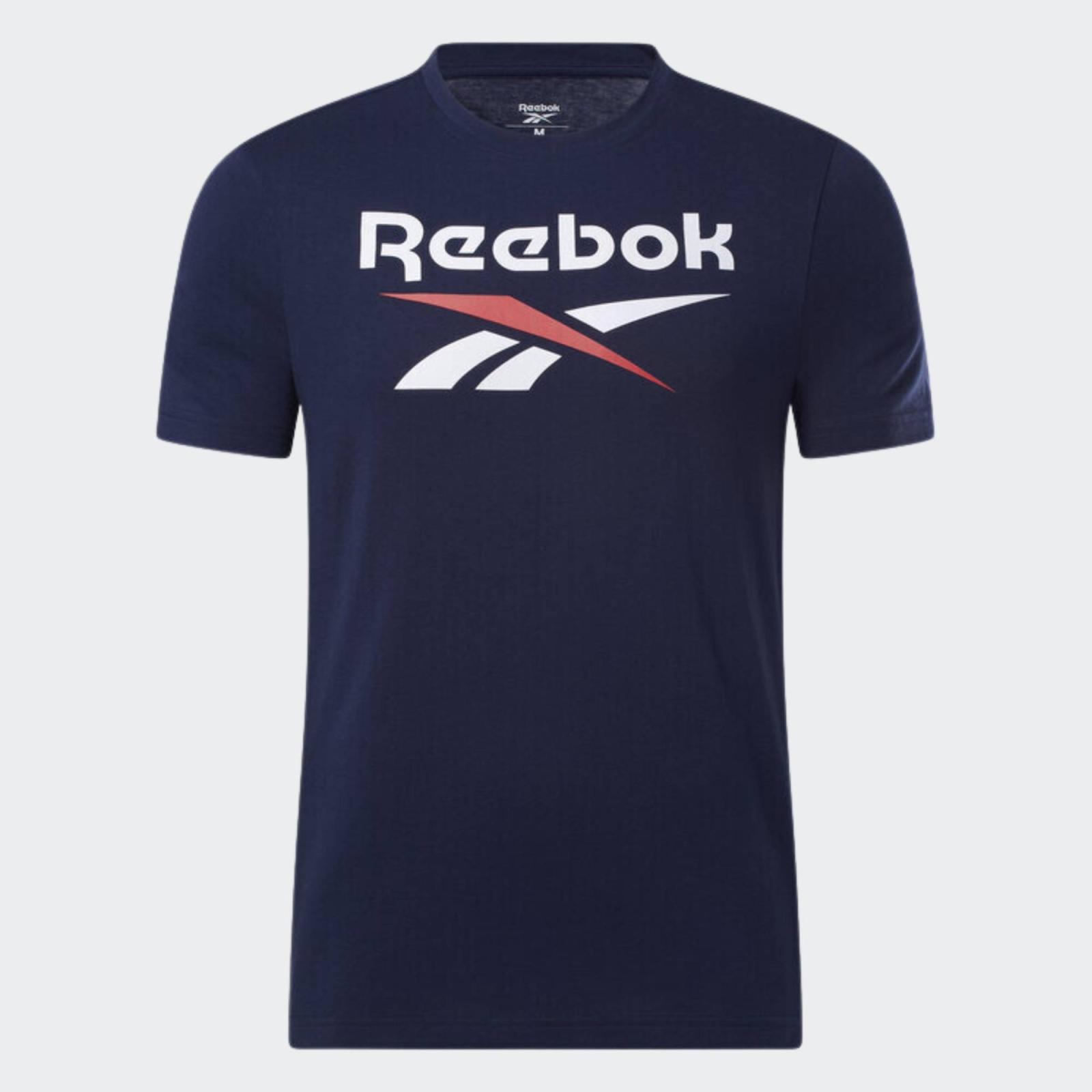 REEBOK BIG STACKED LOGO TEE