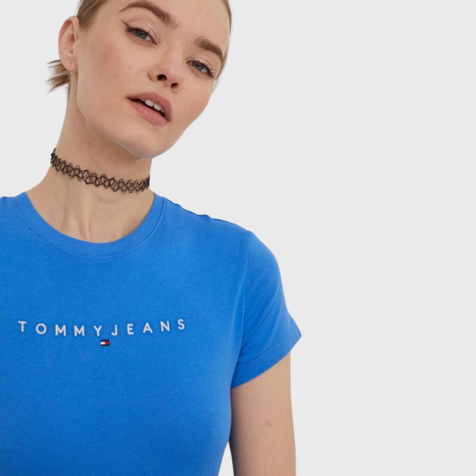 TOMMY SLIM LINEAR TEE