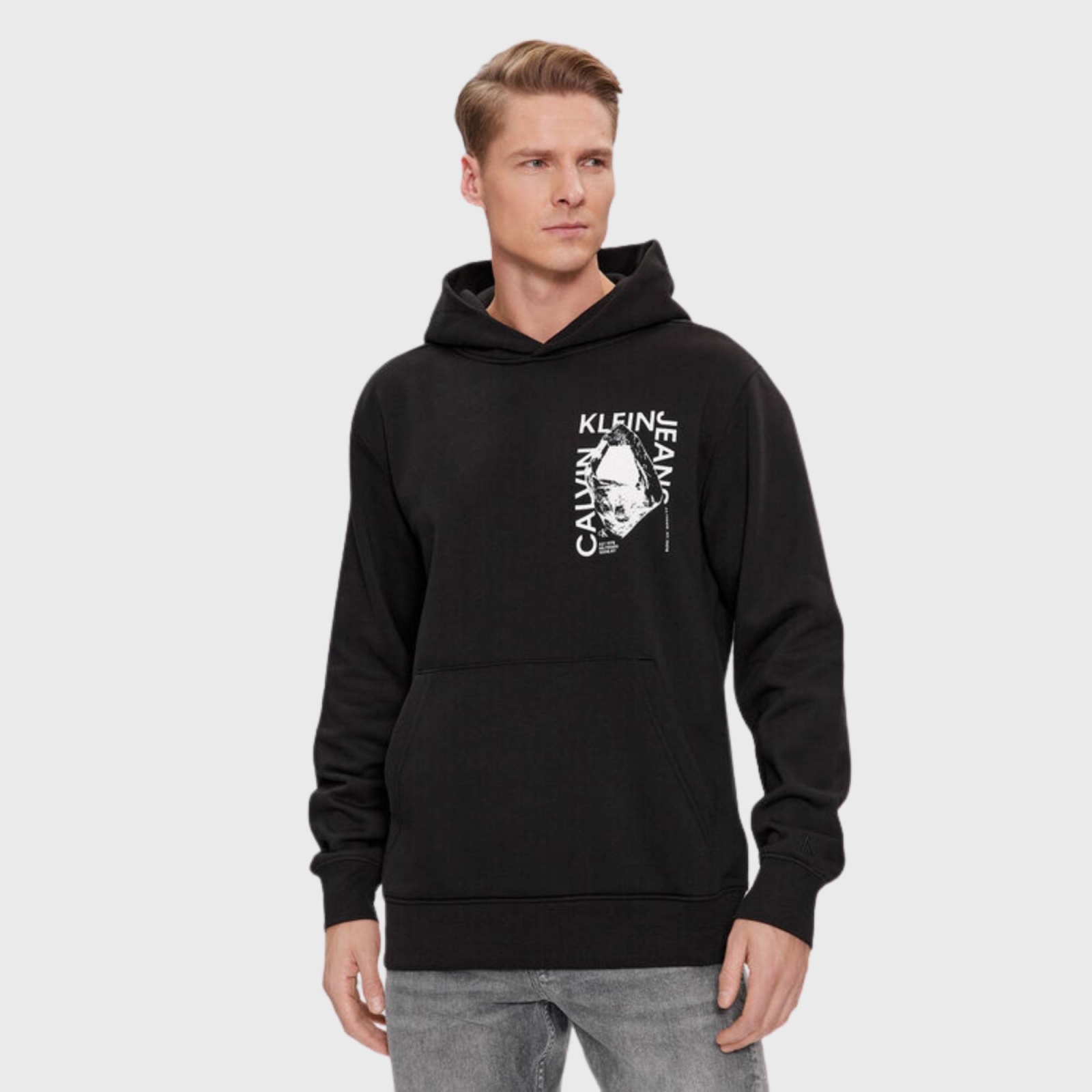 CALVIN MODERN METALS GRAPHIC HOODIE