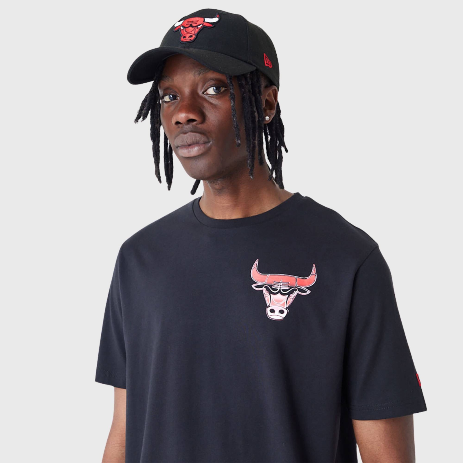 NEW ERA CHICAGO BULLS NBA HOLOGRAPHIC TEE