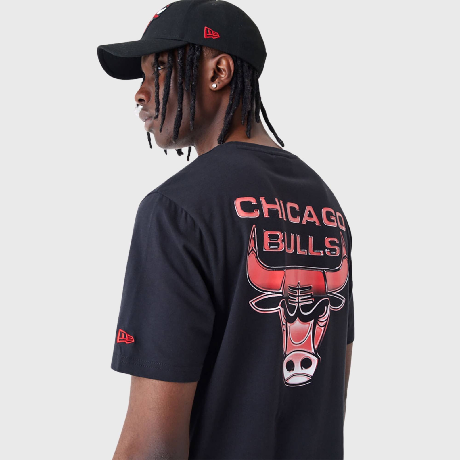 NEW ERA CHICAGO BULLS NBA HOLOGRAPHIC TEE