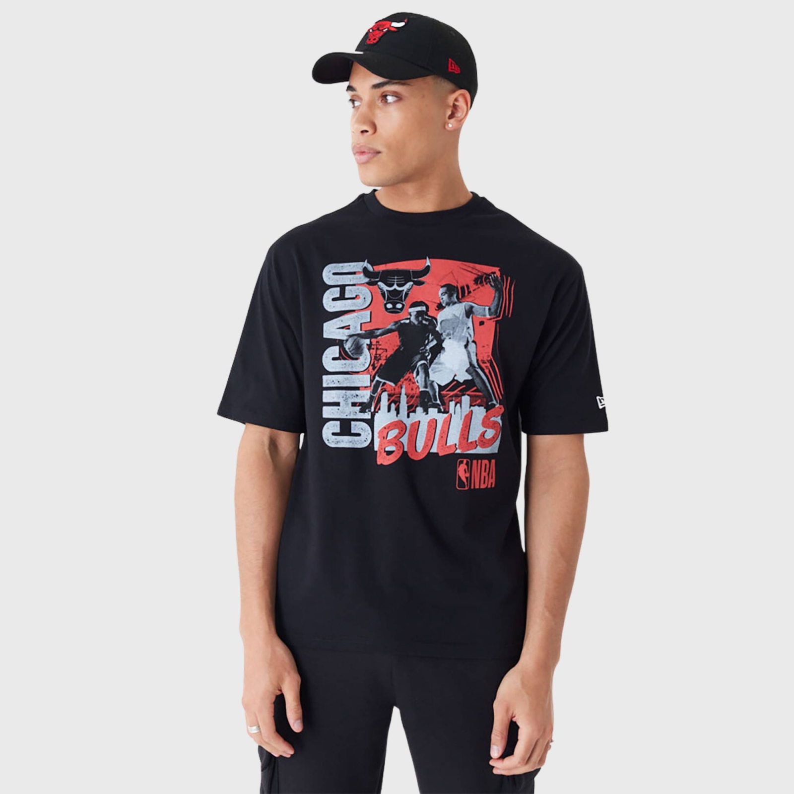 NEW ERA CHICAGO BULLS NBA PLAYER GRAPHIC TEE