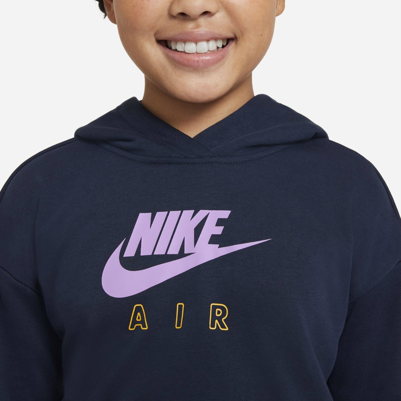 NIKE NSW AIR CROP GIRLS HOODIE