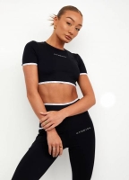 GYM KING SPORT BOUND SCRIPT CROP TEE