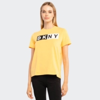 DKNY TWO TONE LOGO TEE