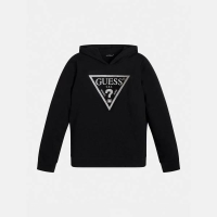 GUESS HOODED LONG SLEEVE FLEECE GIRLS CORE