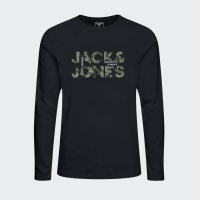 JACK & JONES TECH LOGO TEE LONG SLEEVE CREW NECK JUNIOR