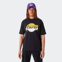 NEW ERA LOS ANGELES LAKERS NBA DRIP LOGO TEE