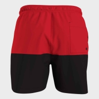 CALVIN KLEIN MEDIUM COLOR-BLOCK SWIM SHORT