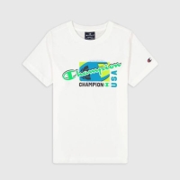 CHAMPION BOYS NEON SPRAY T-SHIRT