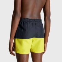 CALVIN KLEIN MEDIUM COLOR-BLOCK SWIM SHORT