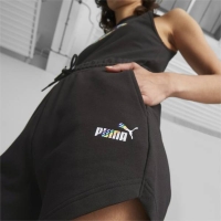 PUMA ESSENTIAL+  LOVE IS LOVE 5 INCHES HIGH-WAIST SHORTS