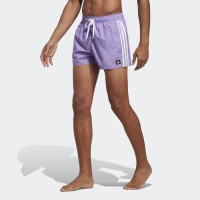 ADIDAS MENS 3 STRIPES SWIM SHORT