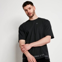 11 DEGREES WASHED HEM PRINT T-SHIRT