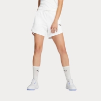 PUMA ESSENTIAL+  LOVE IS LOVE 5 INCHES HIGH-WAIST SHORTS